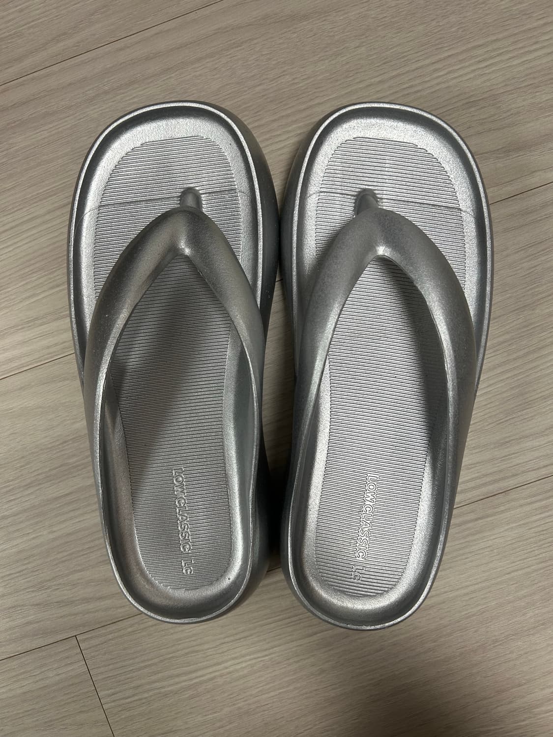 로우클래식 Lc FLIP-FLOP_SILVER_LC252SO01SV 상품이미지3