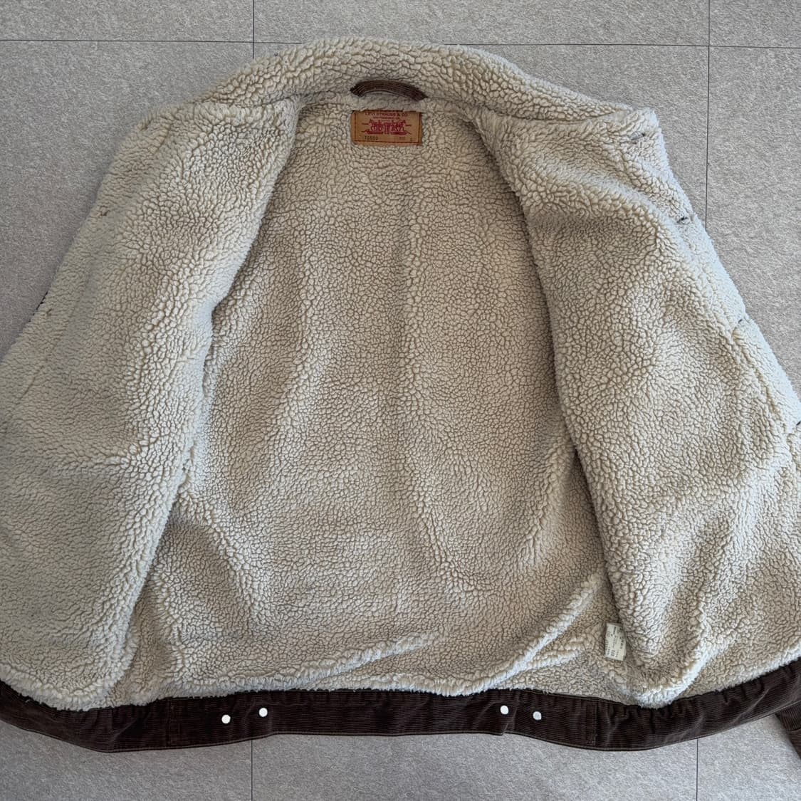 리바이스 코듀로이 셰르파 트러커 상품이미지6