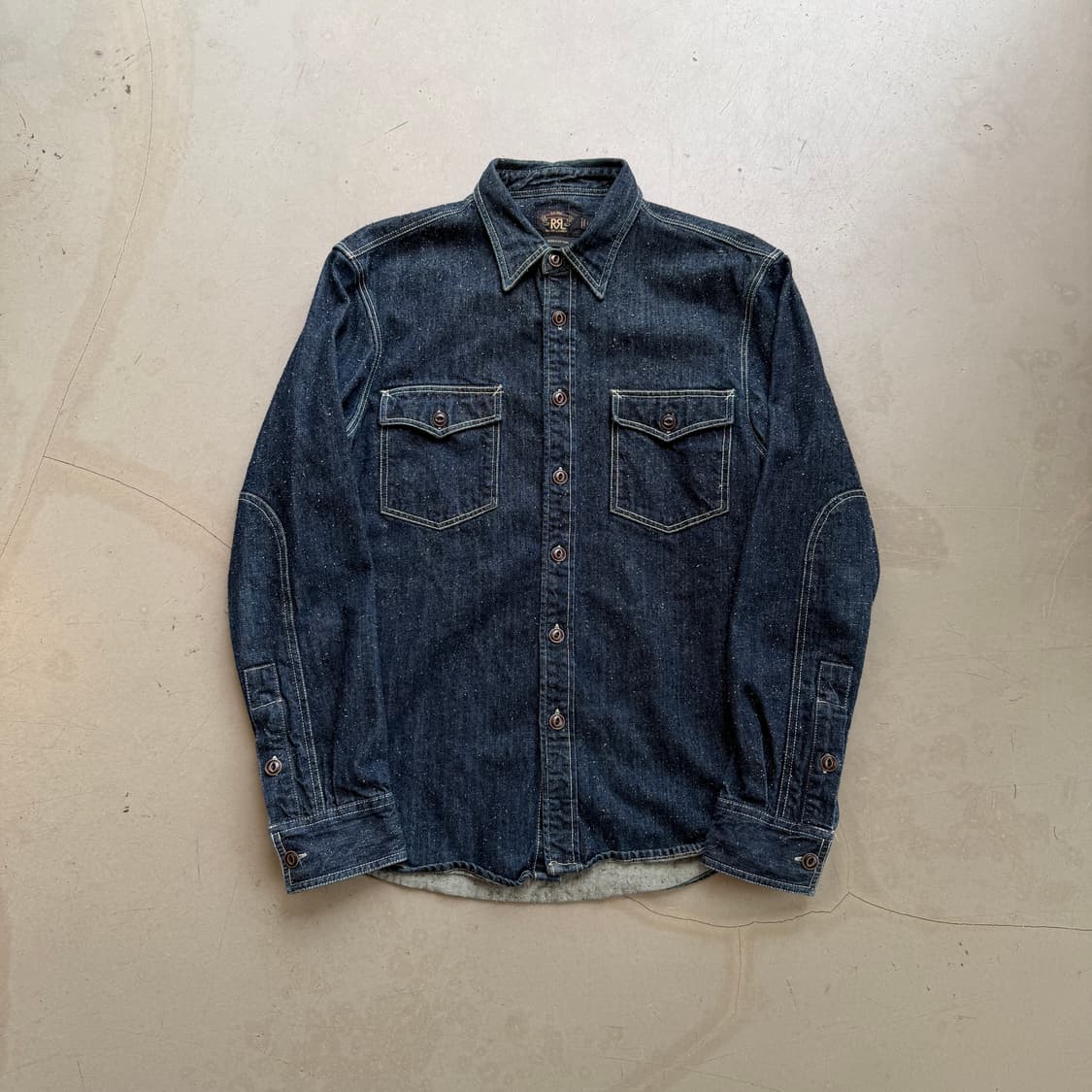 RRL 데님 웨스턴 셔츠 상품이미지1