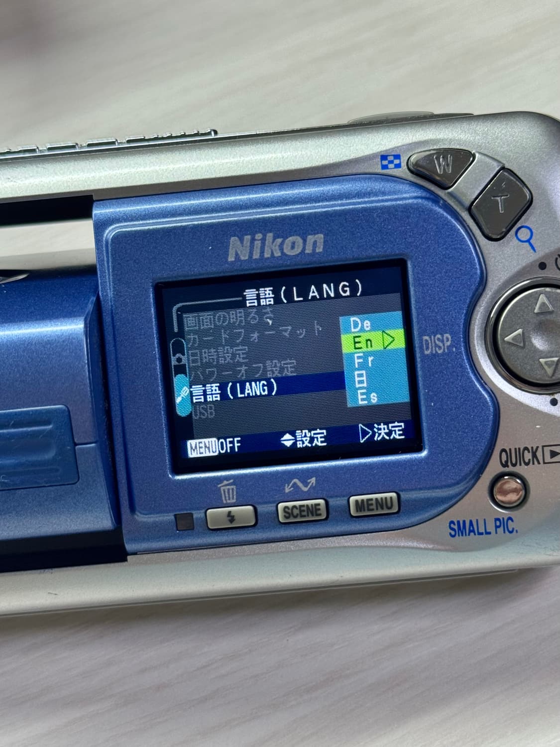니콘 쿨픽스 2500 디카 황조지 르세라핌 홍은채 nikon y2k 상품이미지7