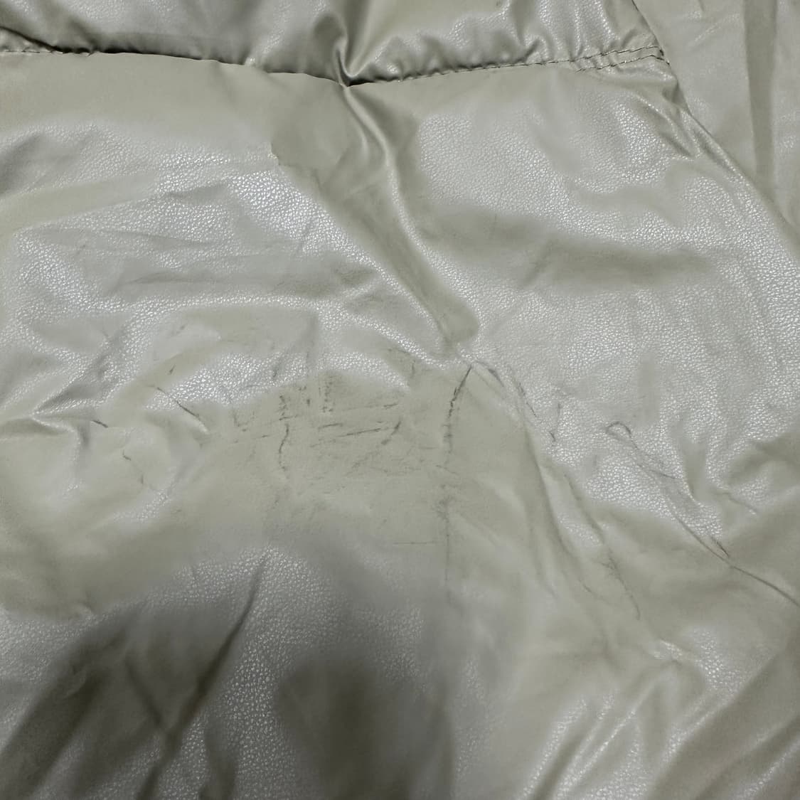 ✨ (바배) 빈티지 카키 숏 패딩 점퍼 상품이미지4