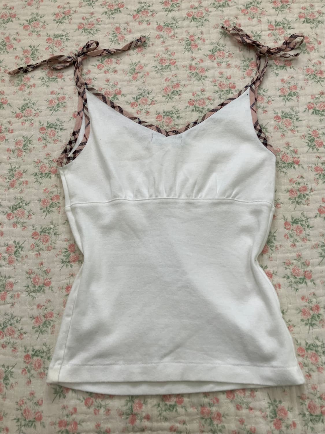 버버리 딸기 우유 핑크 리본 나시 1082 일본빈티지  국내유일매물 상품이미지2