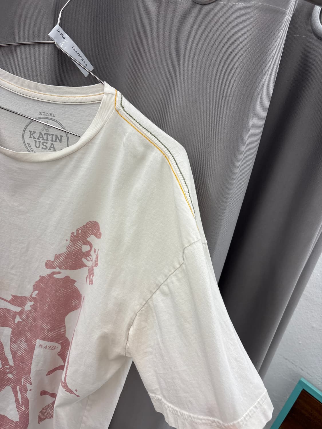 US 빈티지 더블 스티치 그래픽 티셔츠 상품이미지3