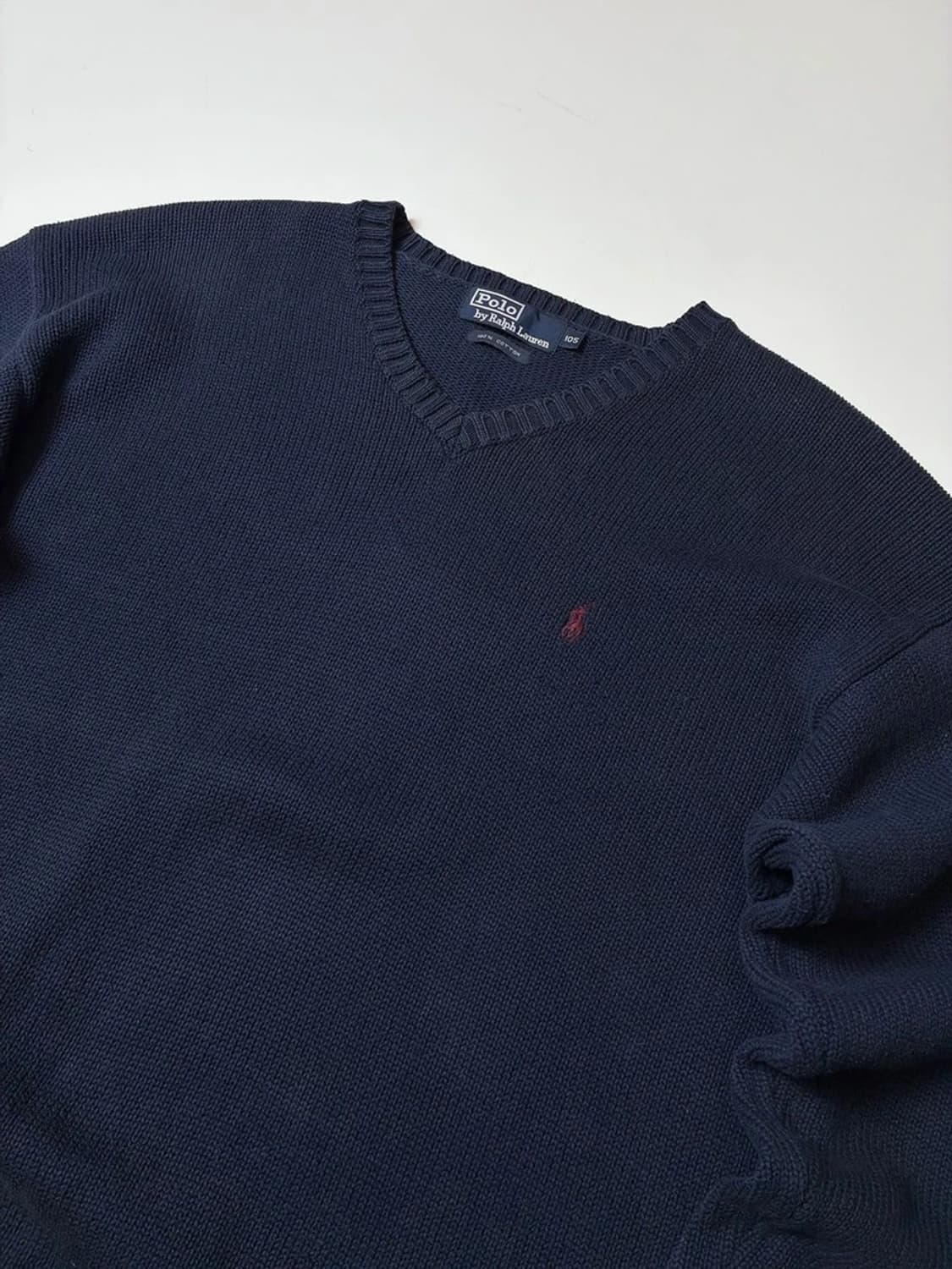 폴로 랄프로렌 90's 짜임 코튼 니트 PN8399 상품이미지2