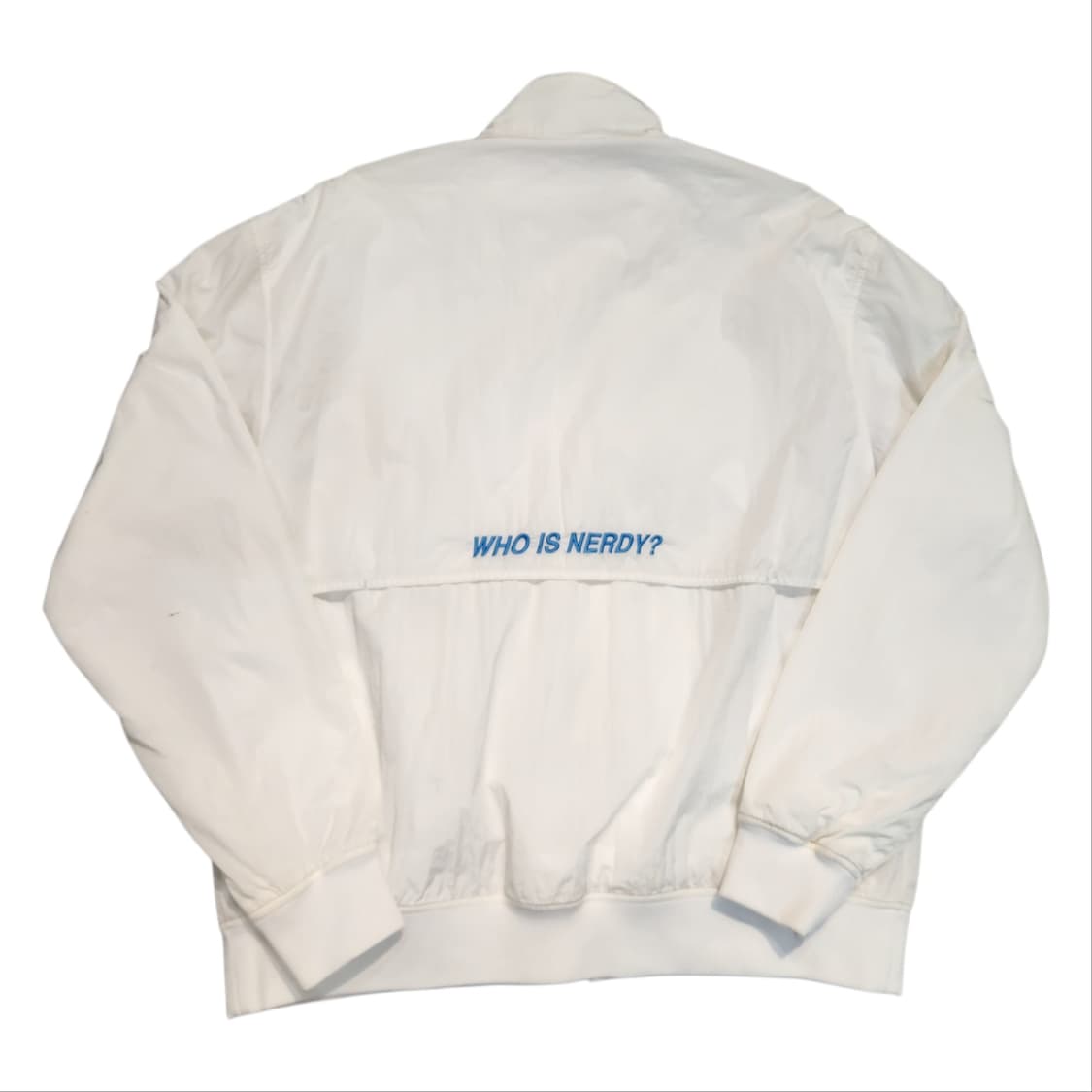 NERDY 화이트 바람막이 자켓 (L) 상품이미지2