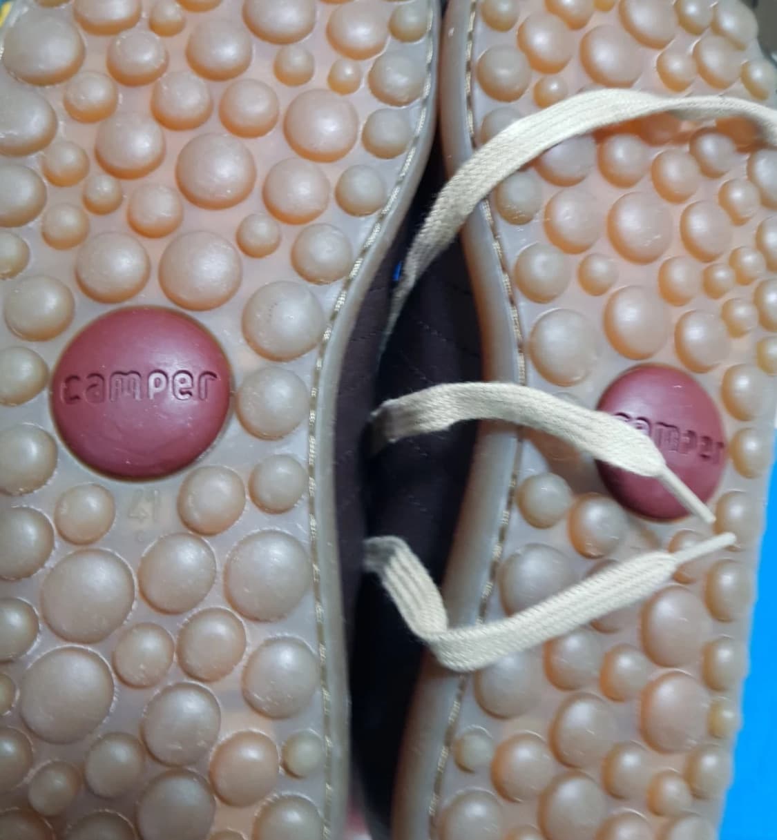 [캠퍼/펠로타스] 새상품 다크브라운 스니커즈 / 40 상품이미지3