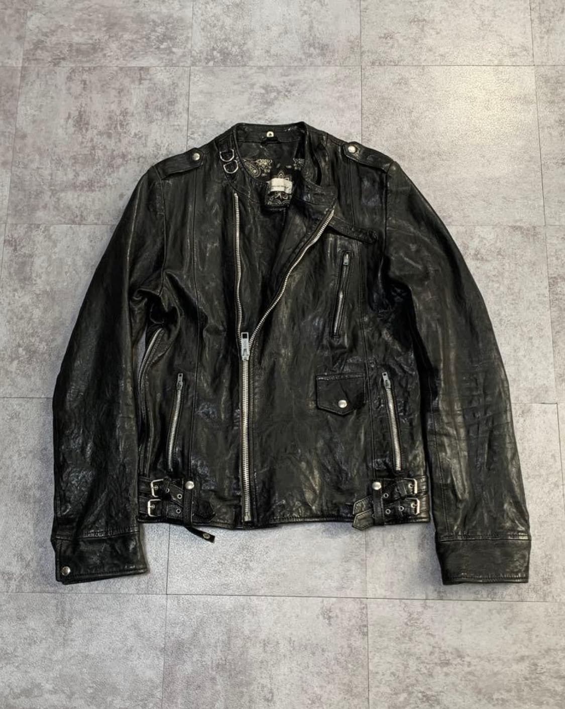 골든구스 아카이브 가죽자켓 (릭오웬스,발망) 상품이미지4