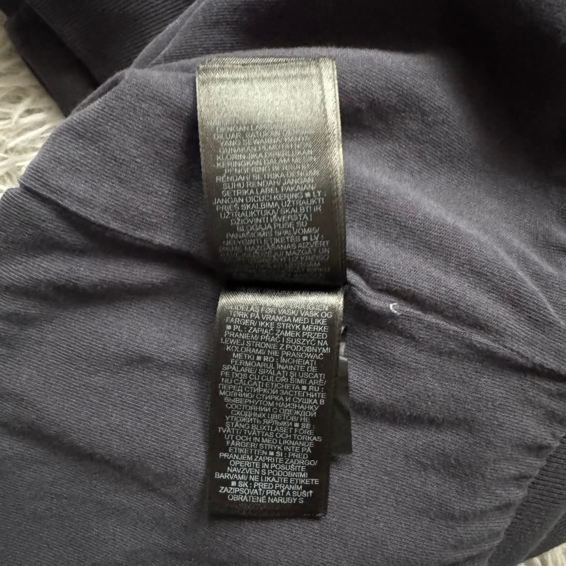 YEEZY 빈티지 후드집업 이지 갭 빅사이즈후드집업 네이비 XXL 110 상품이미지10