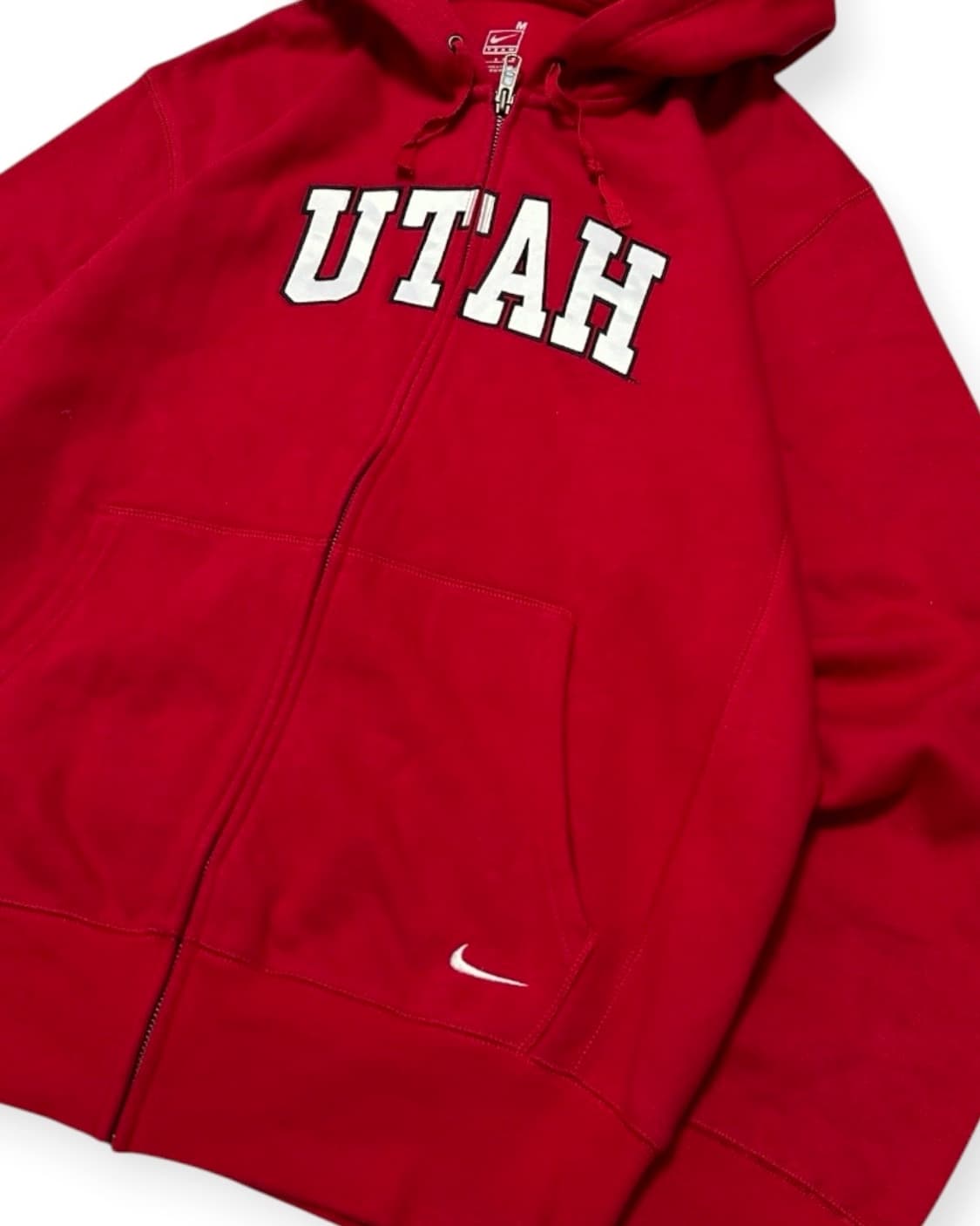 90s 나이키 UTAH 레드 후드집업 상품이미지3