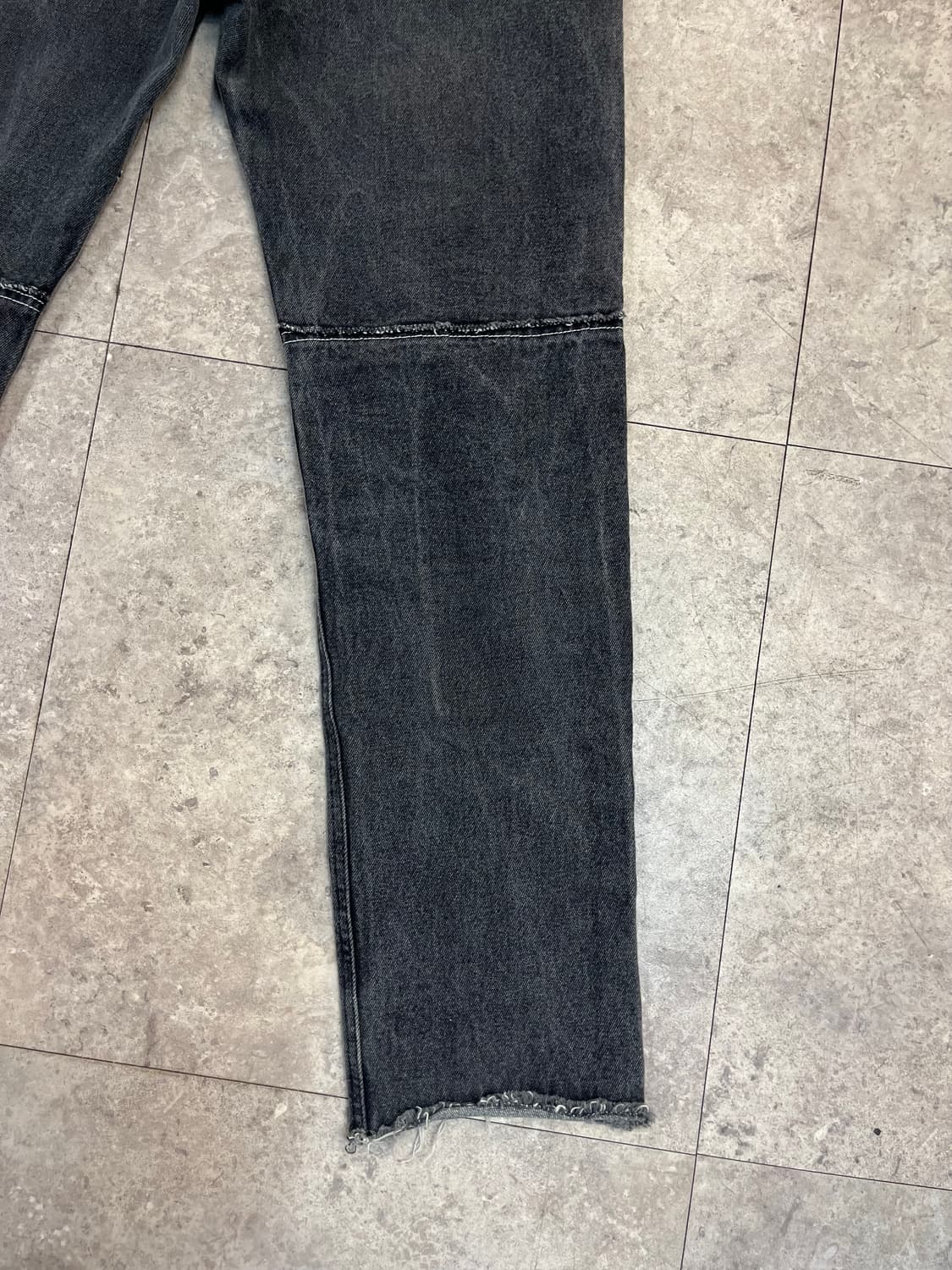 디스이즈네버뎃 블랙 데님 팬츠 L #csz3341 상품이미지9