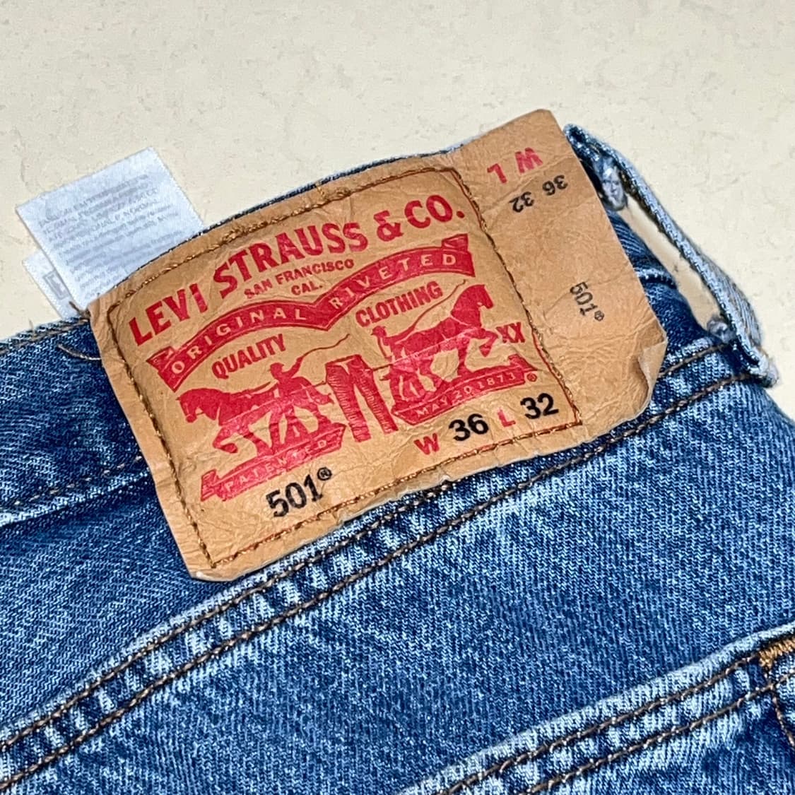 리바이스 501 36*32 이집트 상품이미지4