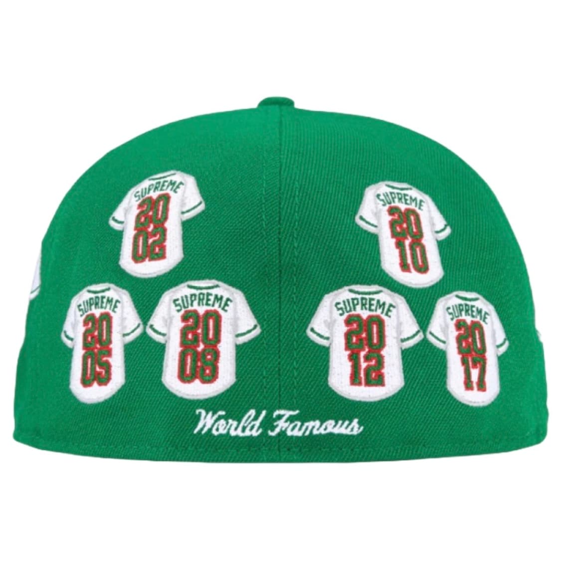 슈프림 x 뉴에라 저지 박스로고 그린 - 24FW 상품이미지2