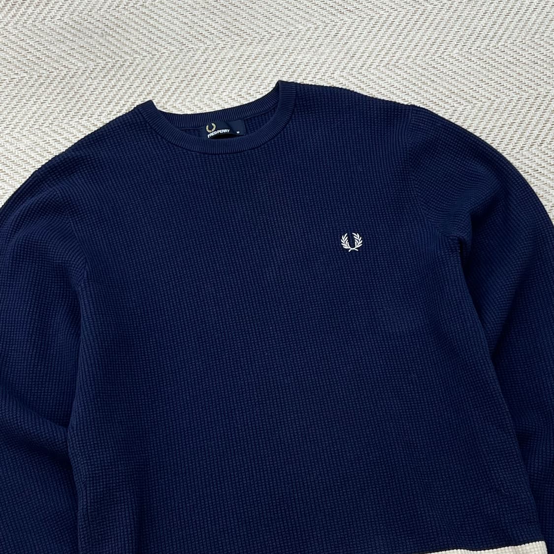 프레드페리 코튼 니트 r2431 상품이미지3