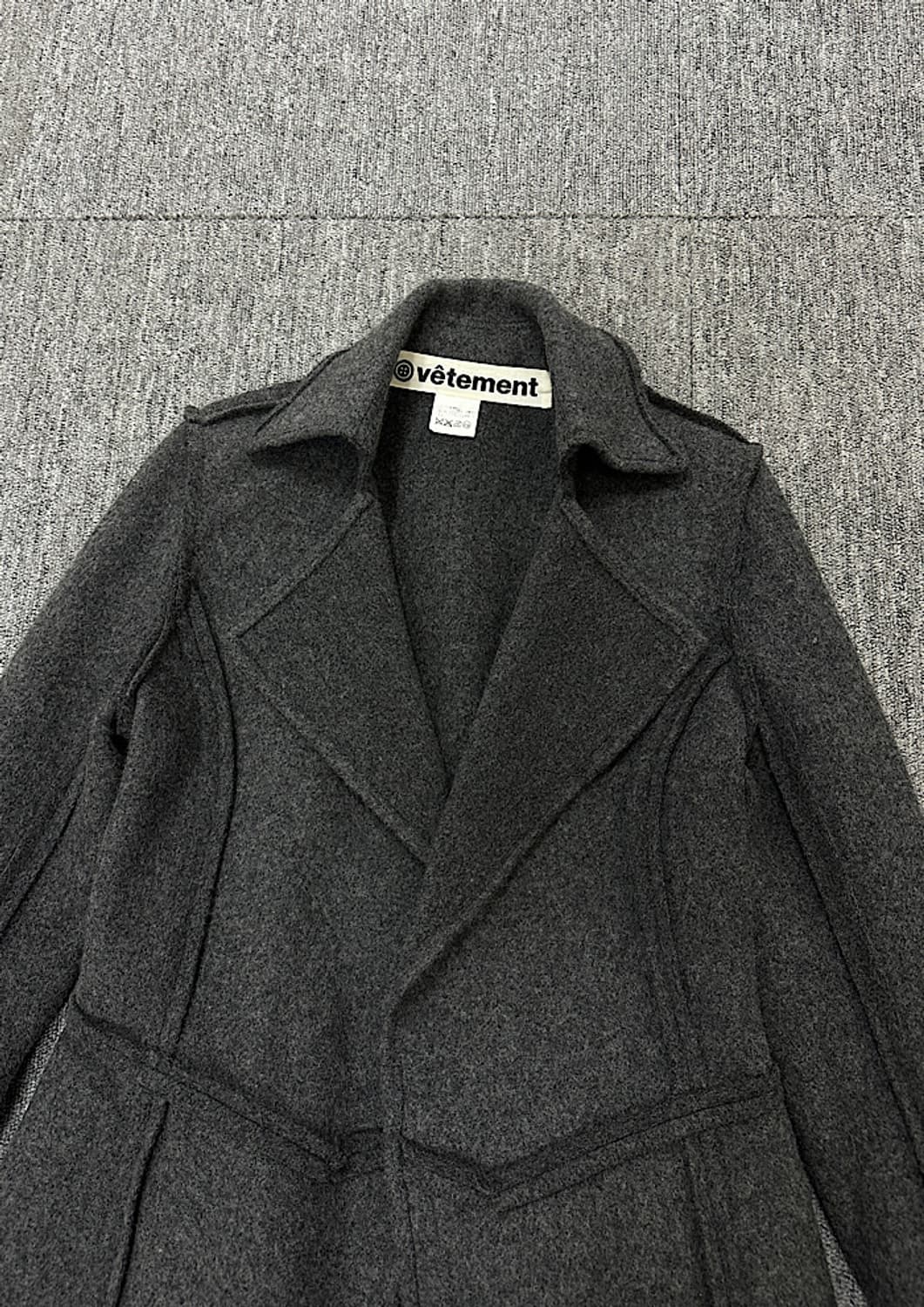 빈티지 모직 코트  상품이미지2