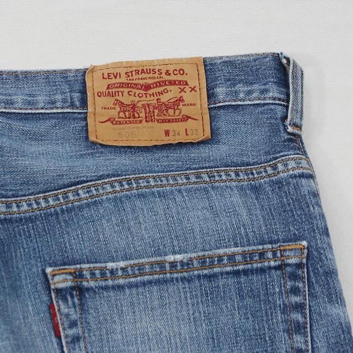 (착용컷) 리바이스 505 (남성용 33-34) 상품이미지9