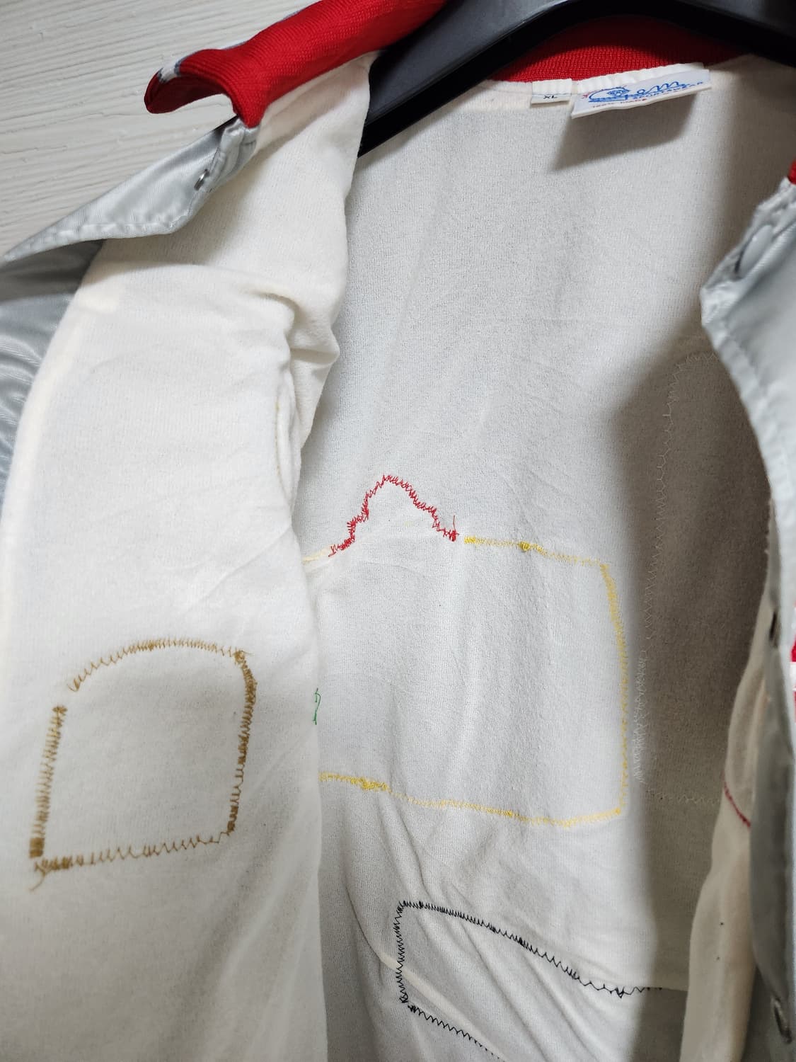 젬 스포츠웨어 90's U.S.A. 나일론 바시티 자켓 상품이미지4