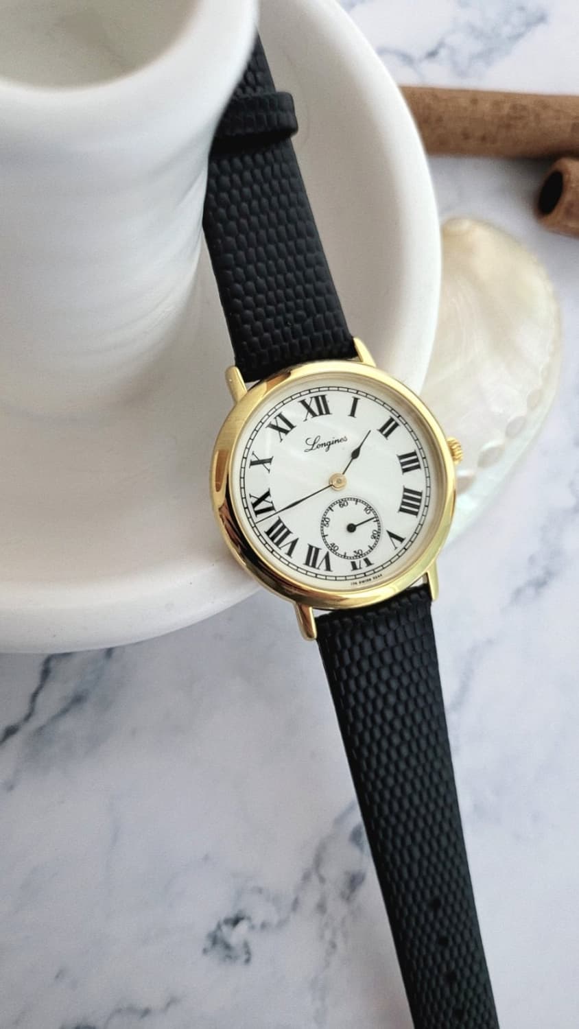 정품 론진 찰스턴  남여공용 176.5244 쿼츠시계 상품이미지1