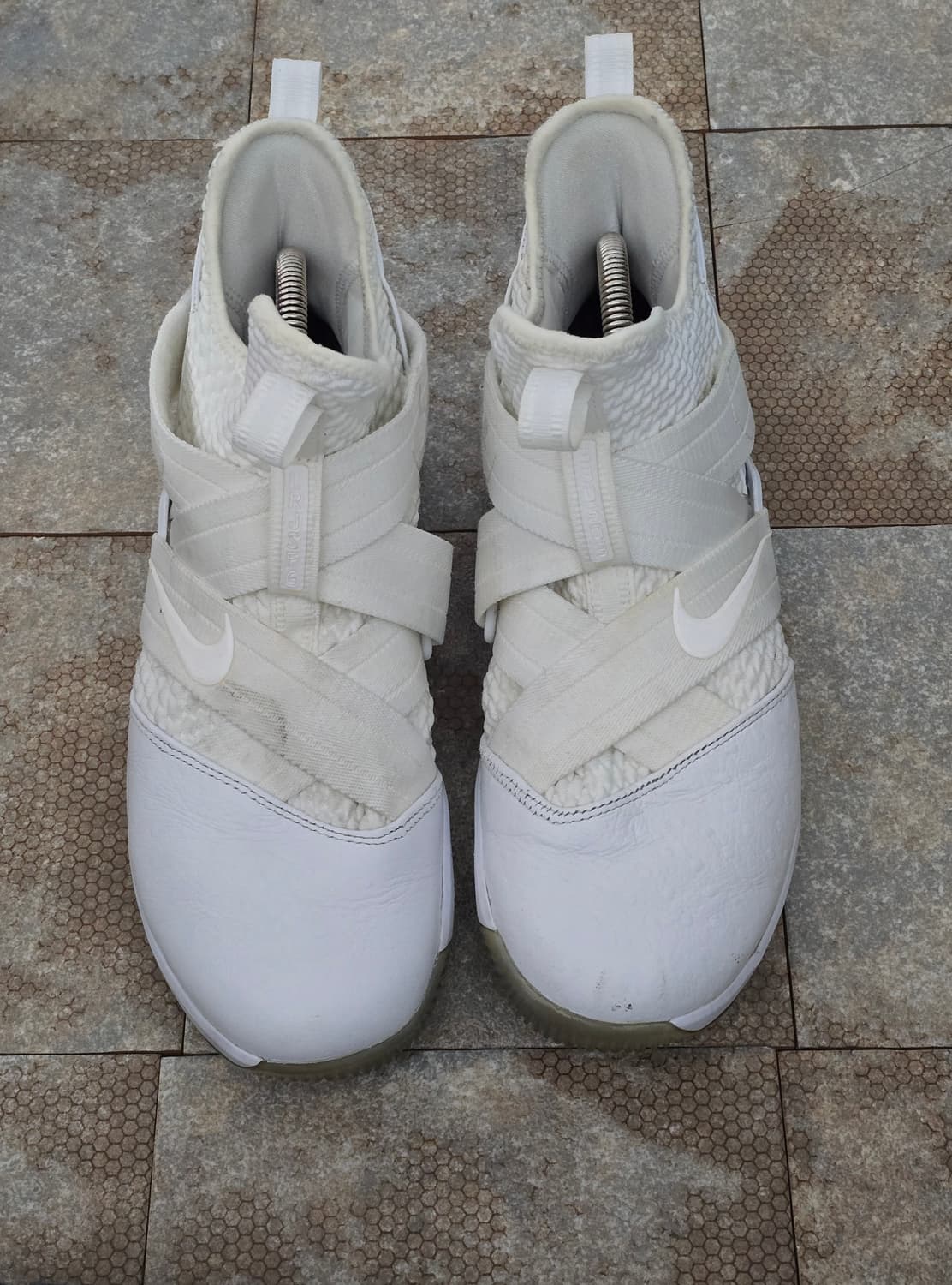 (270)나이키 르브론 12 솔져 화이트 상품이미지1