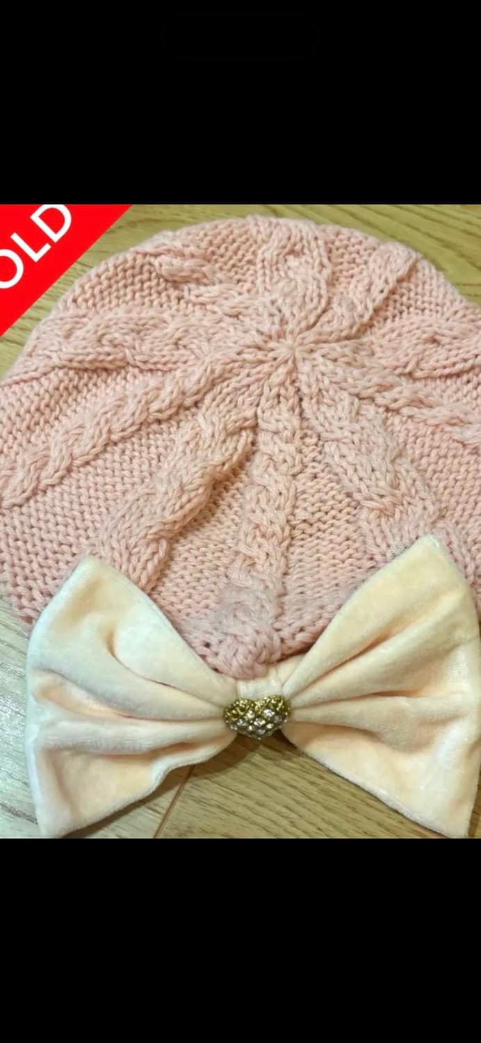 리즈리사 베레모 핑크 상품이미지1