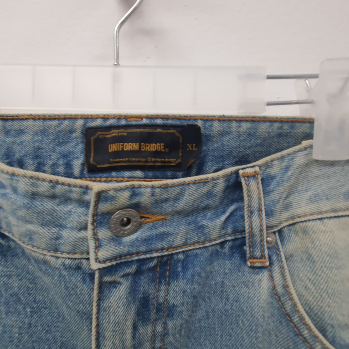 유니폼브릿지 데미지 셀비지데님 상품이미지4