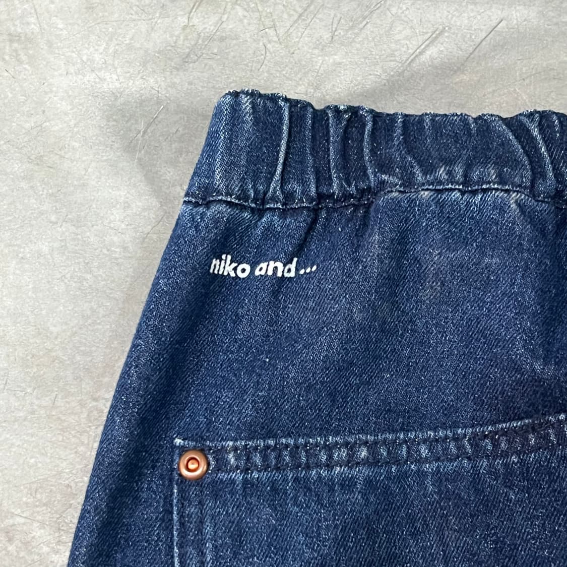  니코앤드 밴딩 데님팬츠 y15280 상품이미지5