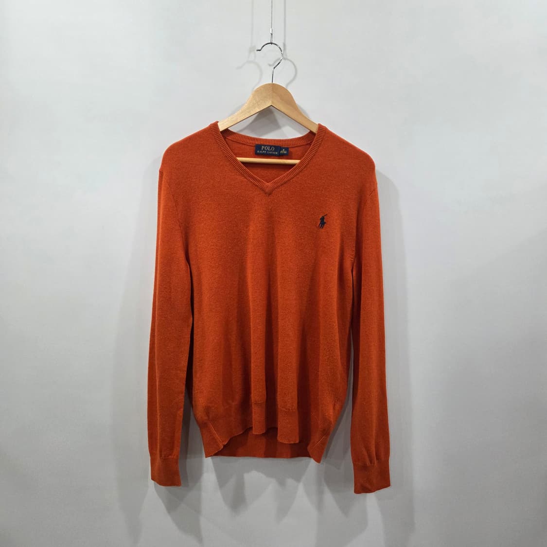 폴로랄프로렌 메리노울 브이넥 니트 M 상품이미지1