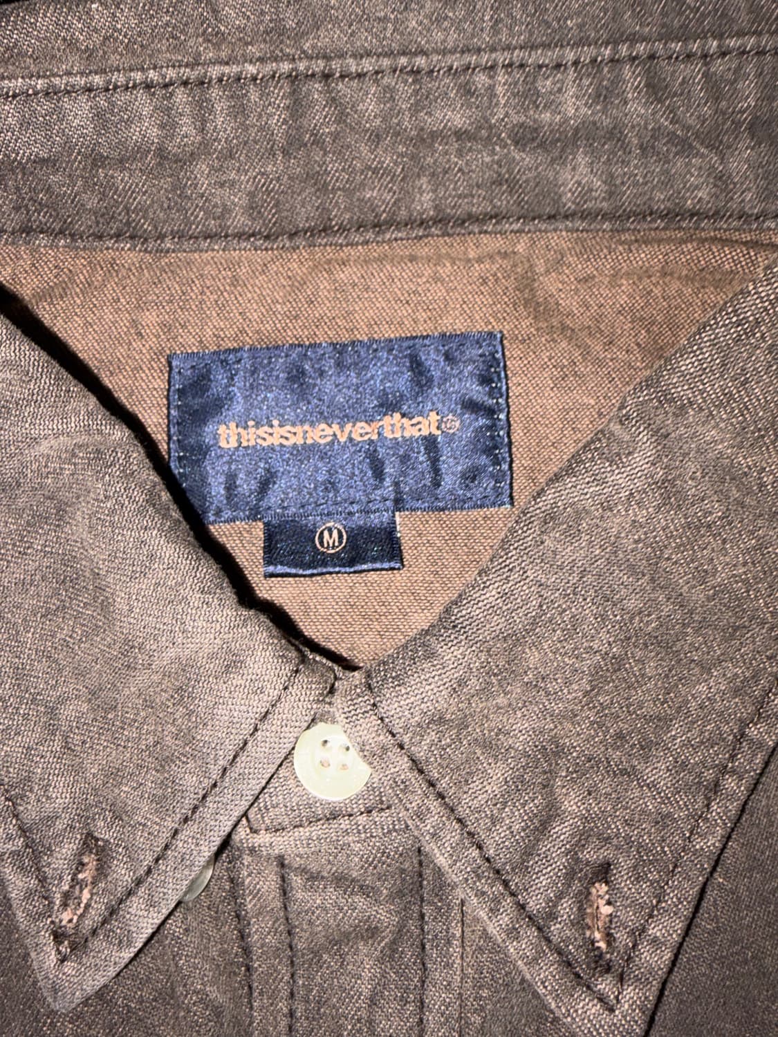 (M) 디스이즈네버댓 아크로고 셔츠 상품이미지3