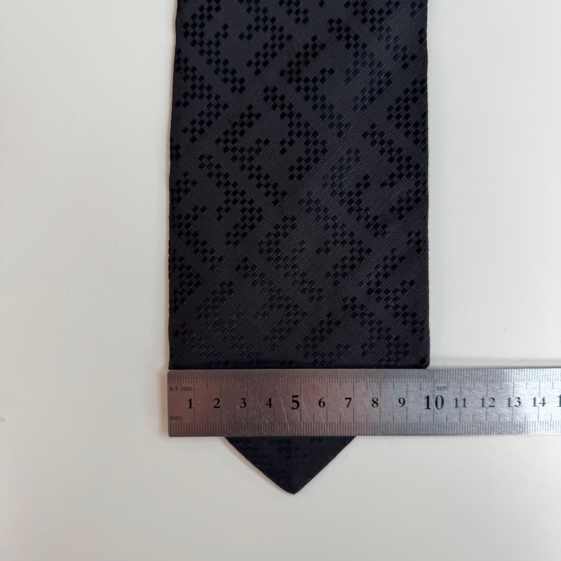 펜디 (FENDI) 블랙 FF모노그램 정품 명품 넥타이 상품이미지8