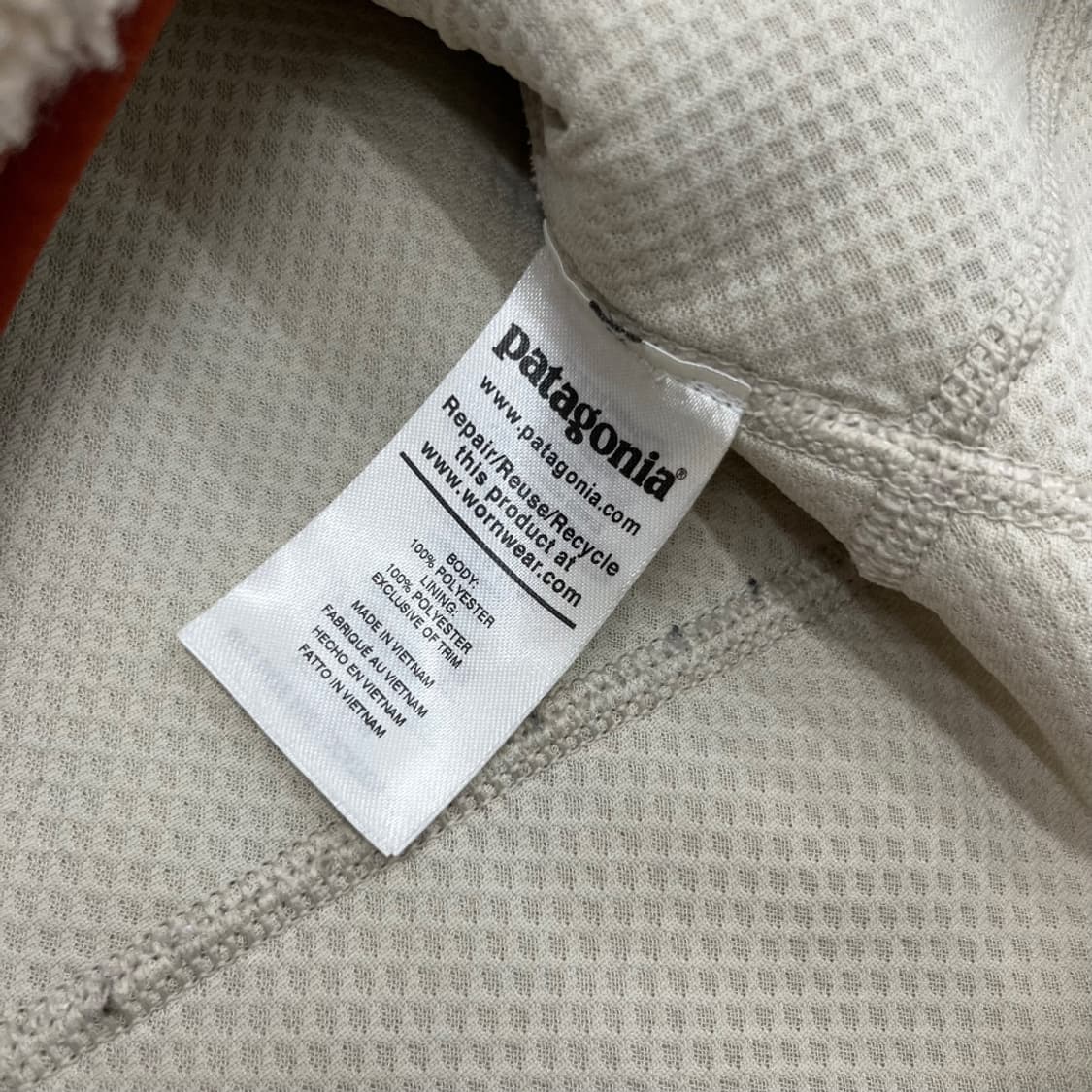 파타고니아 브라운 포켓로고 레트로 후리스 베스트 L 상품이미지6