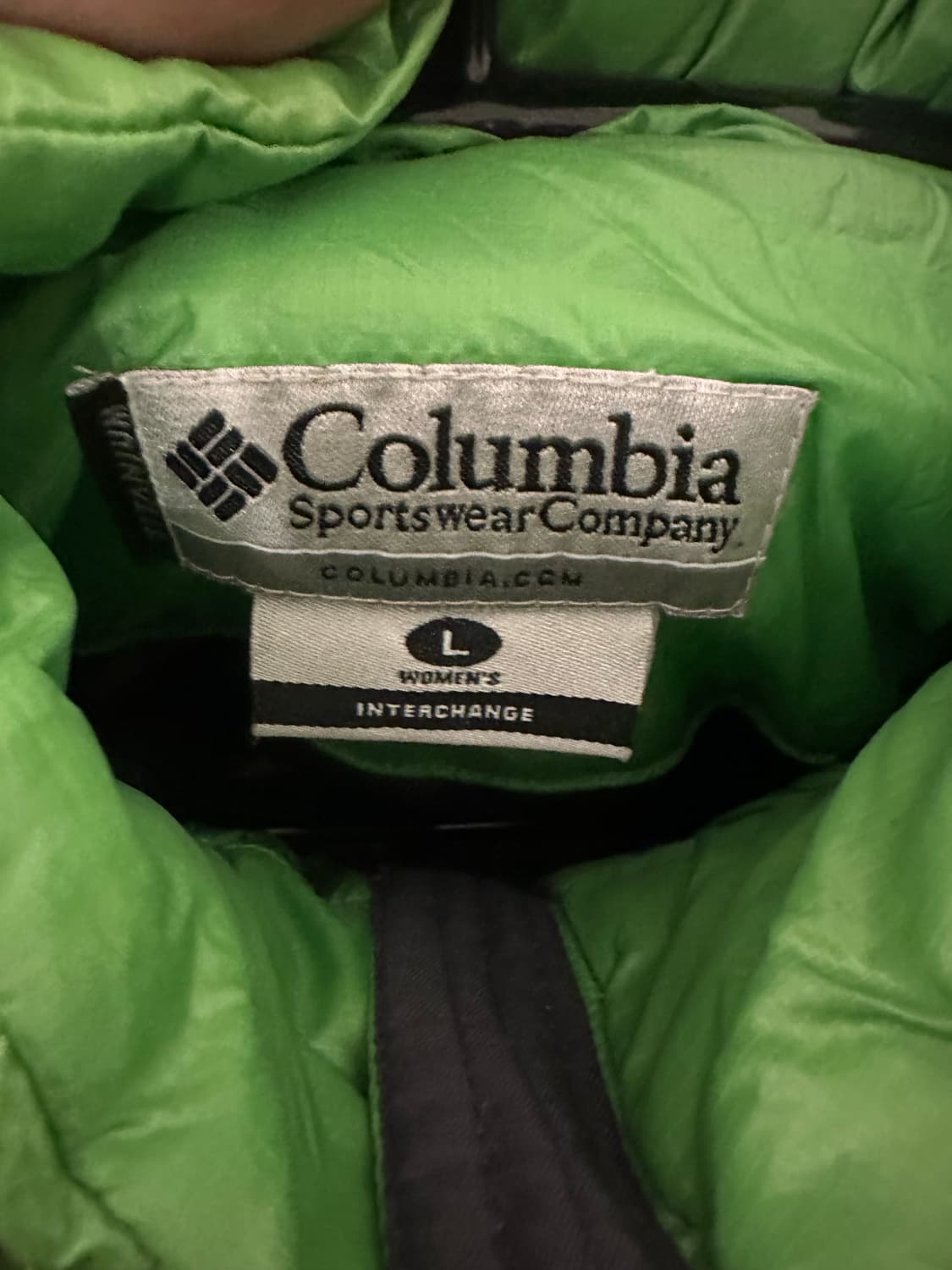 L)컬럼비아 경량패딩 상품이미지3