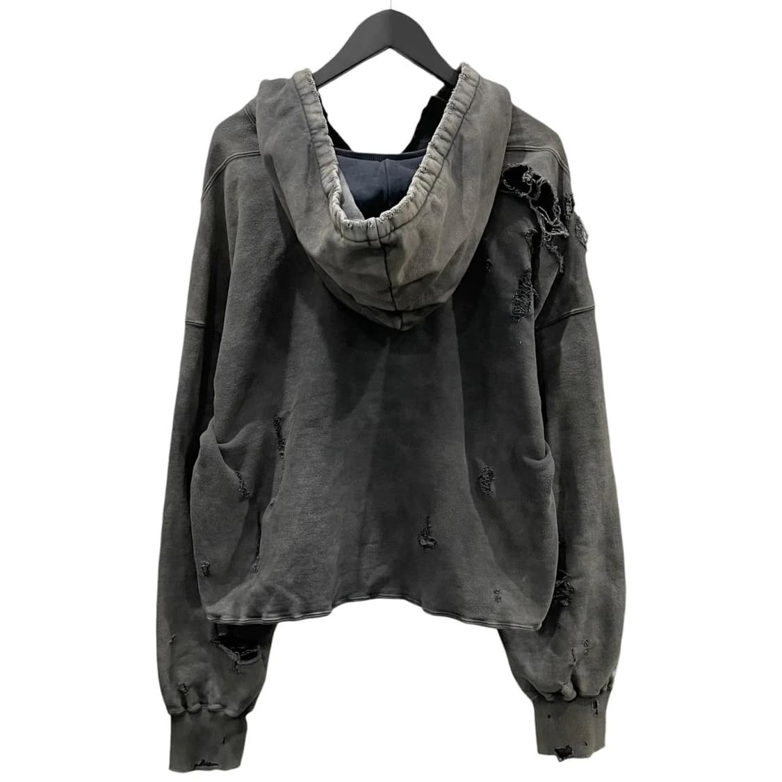 ANCELLM 24AW AGING CRASH HOODIE 상품이미지2