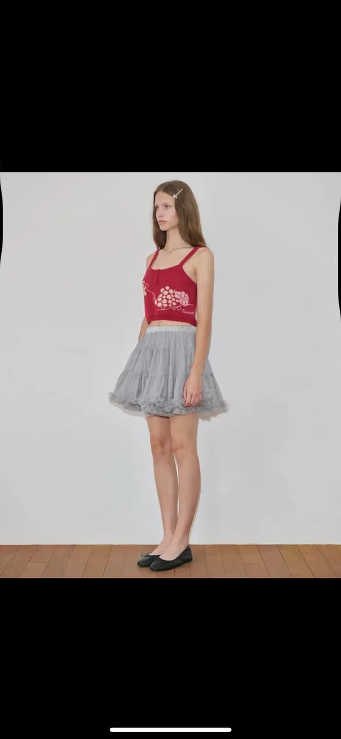 Sinoon tutu skirt 튜튜 스커트 라이트 그레이  상품이미지2