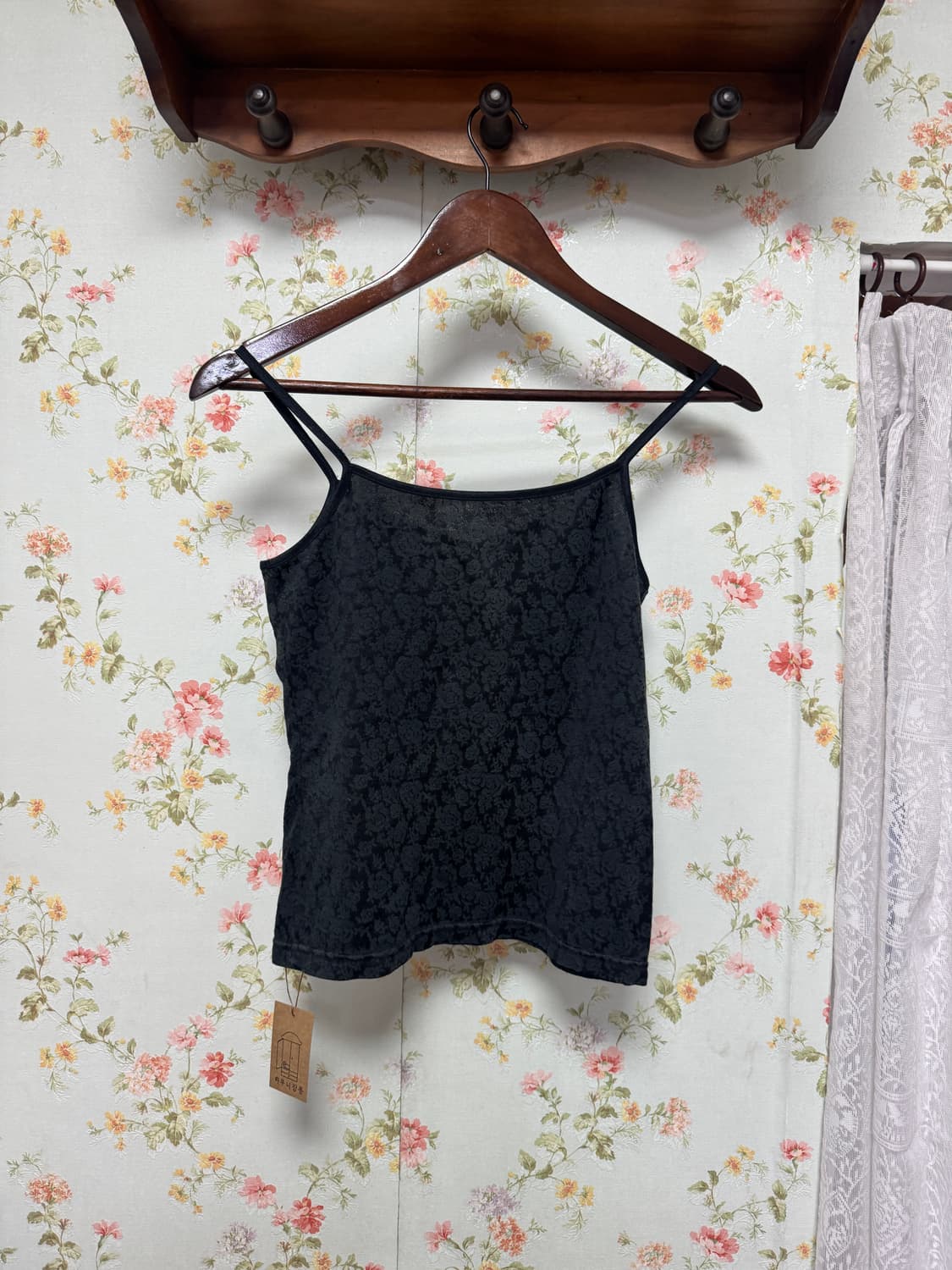 플라워 프린팅 슬리브리스 상품이미지2