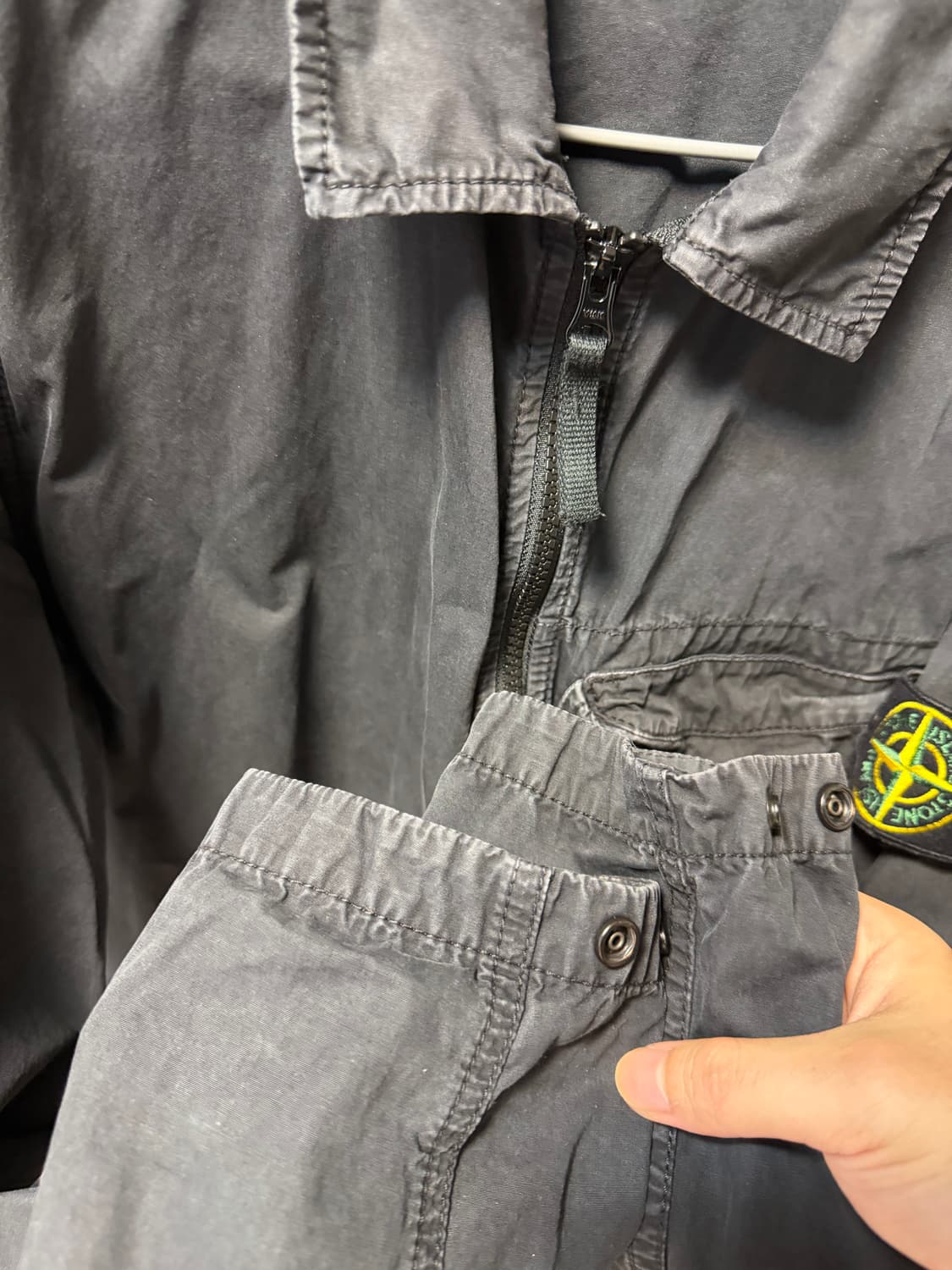 스톤아일랜드 오버 셔츠자켓 상품이미지3