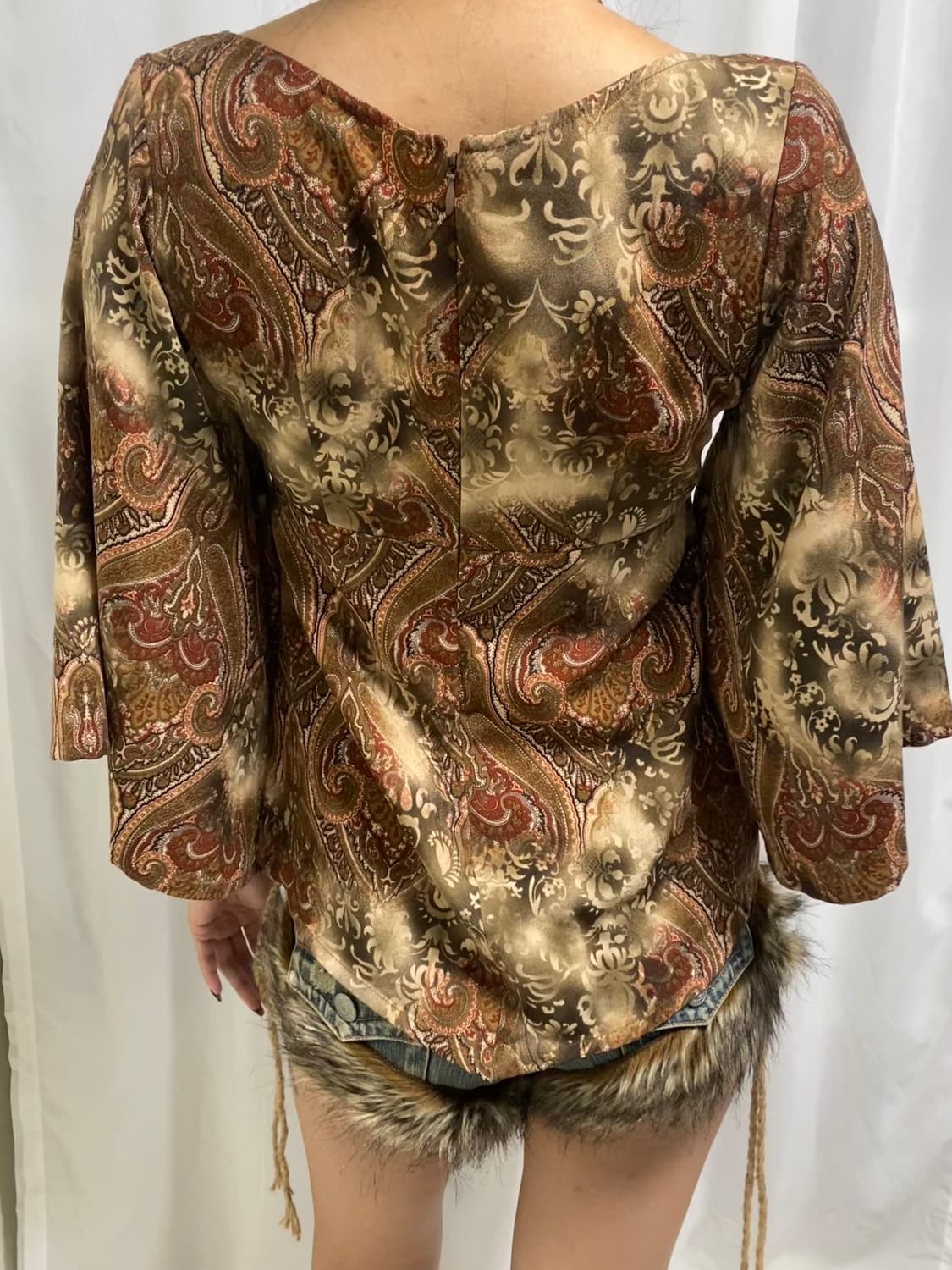 파우닝 빈티지 오리엔탈 페어리 블라우스 상품이미지2