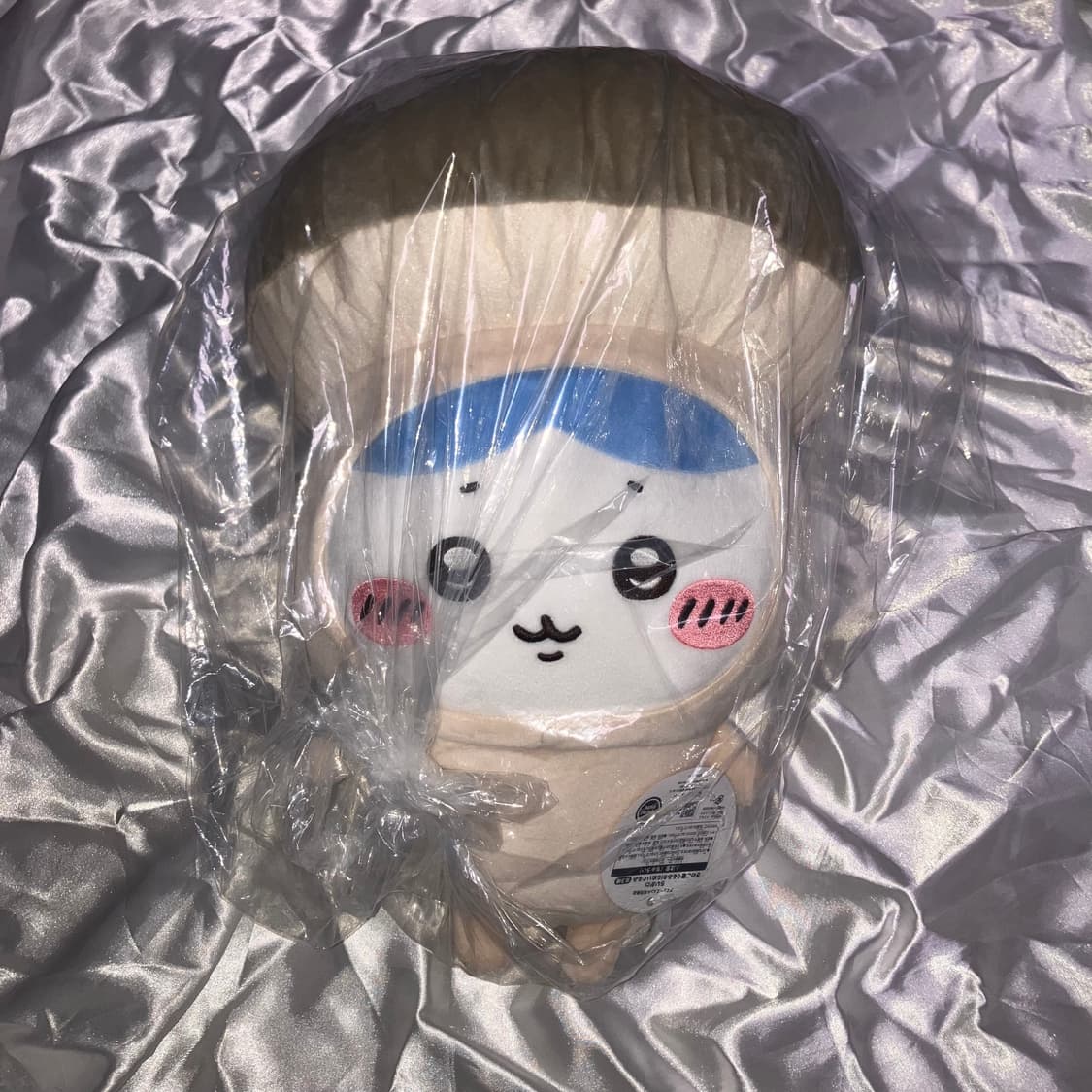 일본 정품 먼작귀 치이카와 하치와레 35cm 버섯 대형 인형 상품이미지1