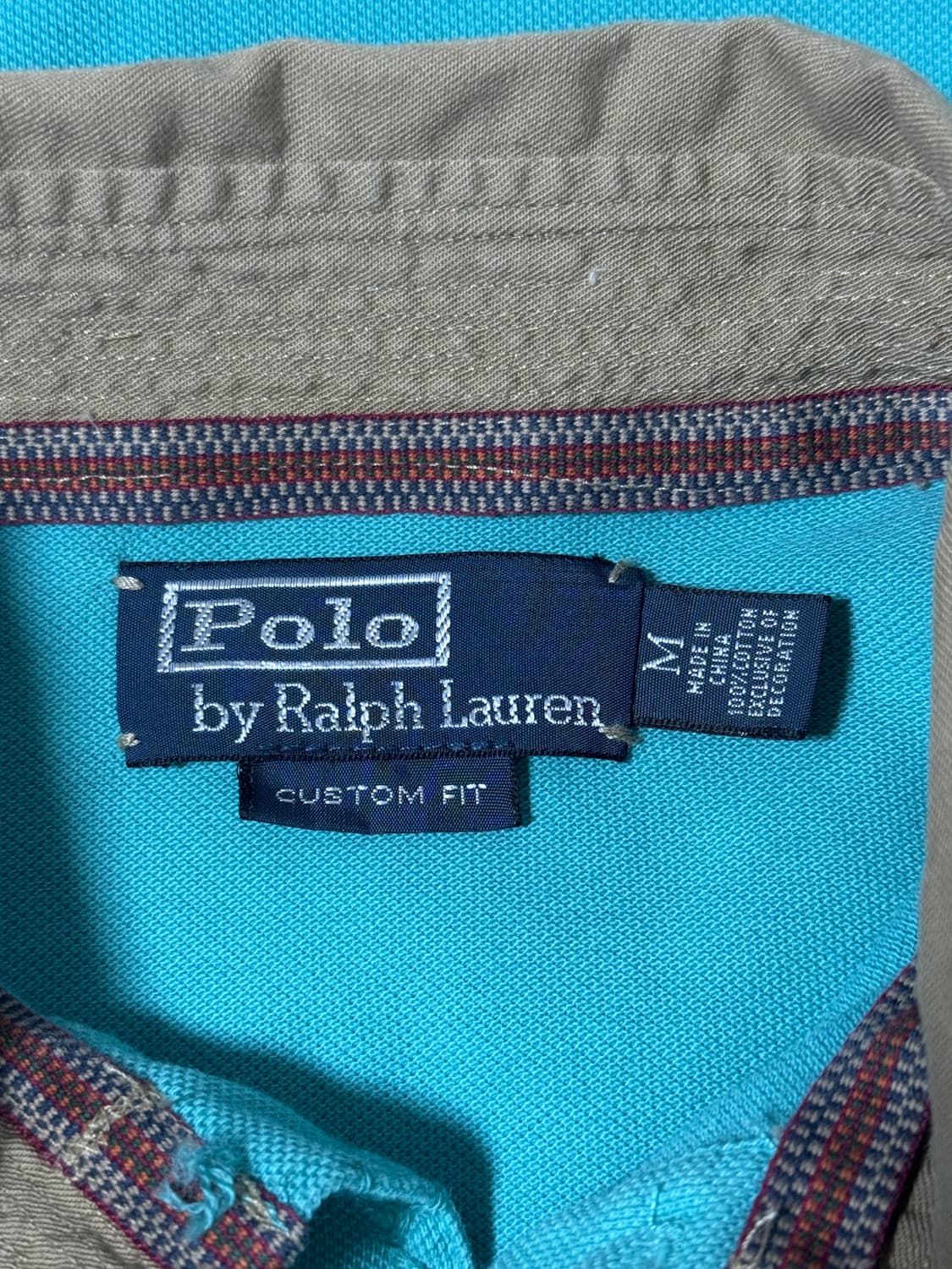 폴로랄프로렌 성조기 패치 드래곤 폴로 셔츠 오리엔탈  상품이미지7