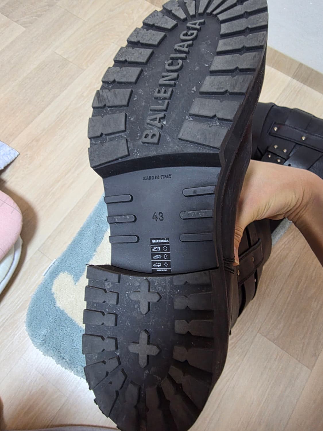 발렌시아가 베놈부츠 하이(43) 상품이미지7