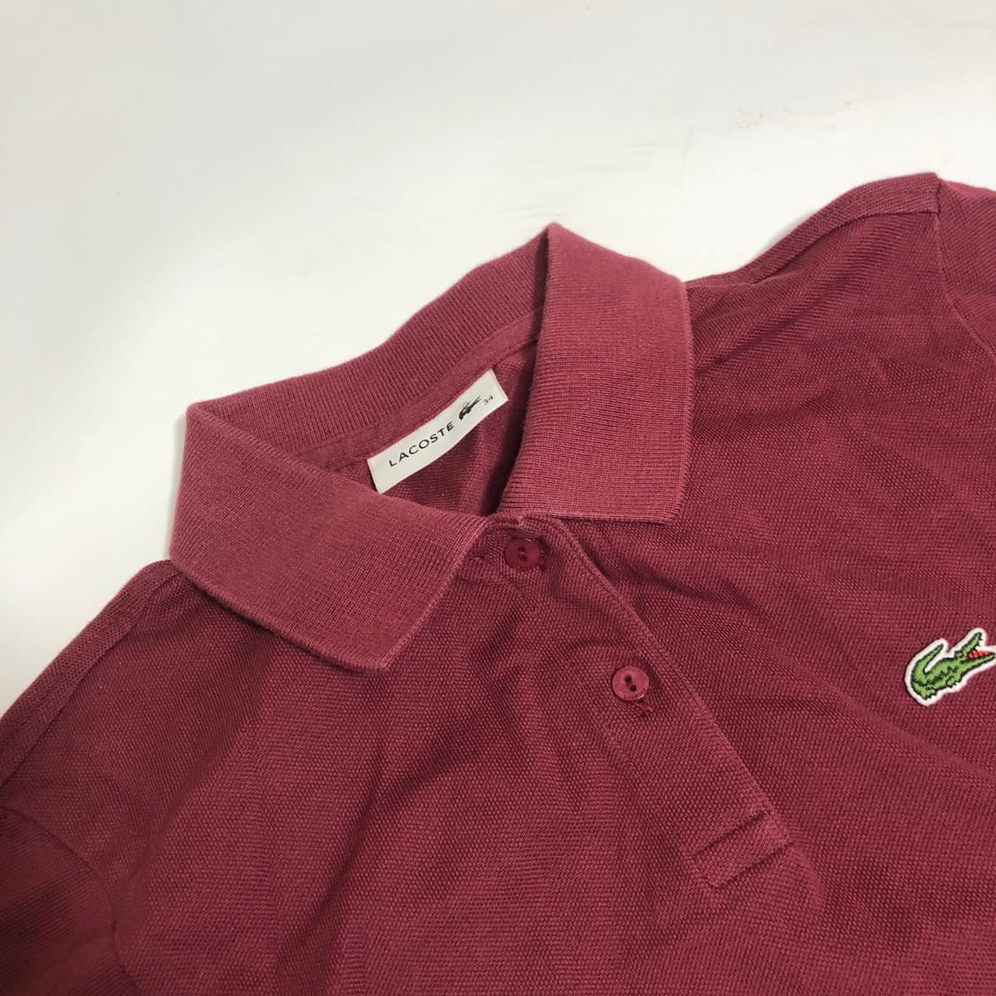 라코스테 PK 긴팔 카라티 우먼S 상품이미지3