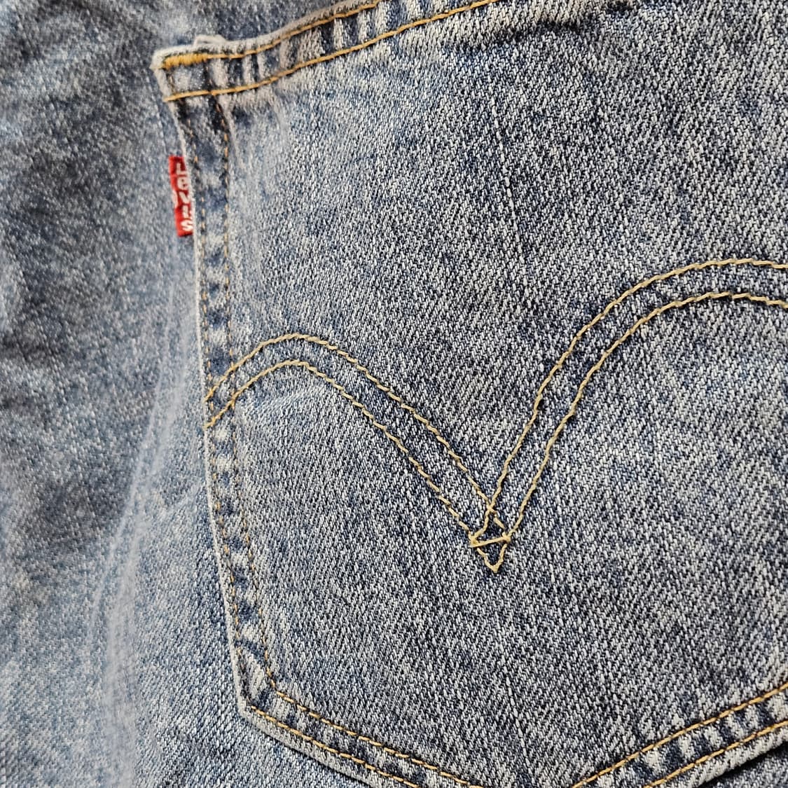 리바이스 505 데님 쇼츠 상품이미지5