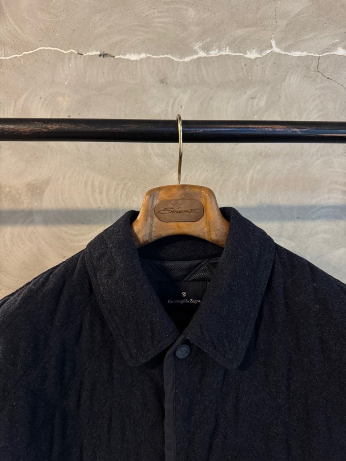 에르메네질도 제냐 퀼팅 트위드 자켓 100 상품이미지2