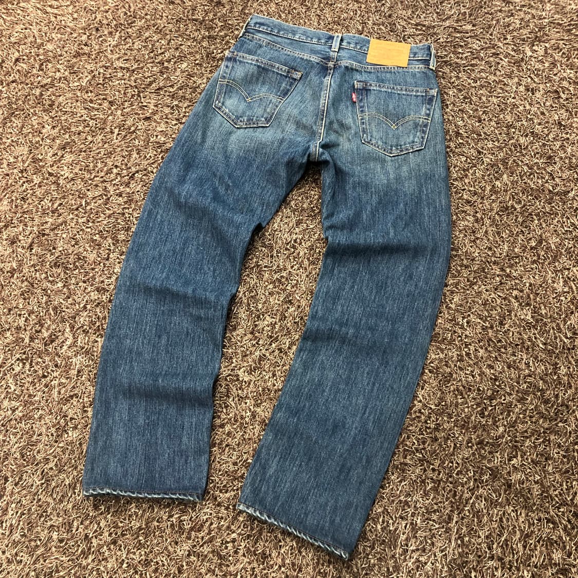 리바이스 빅E 505 워싱 데님 팬츠 상품이미지4