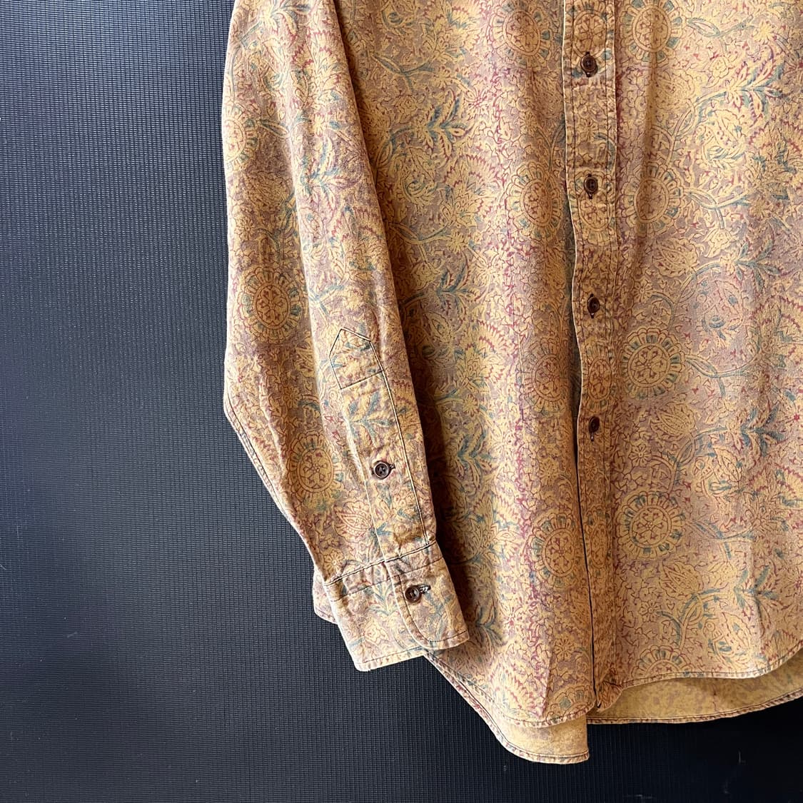 90s 폴로 랄프로렌 플로럴 메달리온 패턴 셔츠 상품이미지6