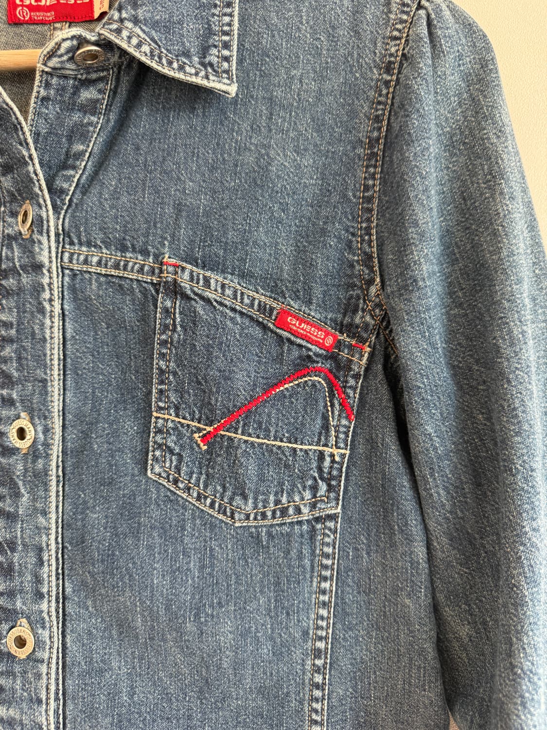 올드 게스(GUESS) 데님 원피스 상품이미지3