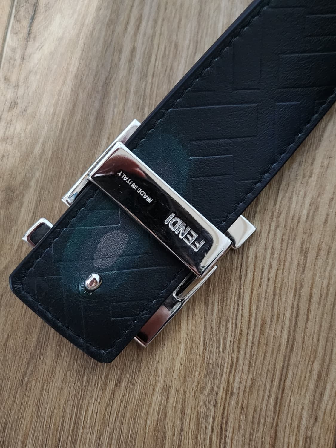 펜디 리버시블 레더 벨트 블랙 상품이미지2