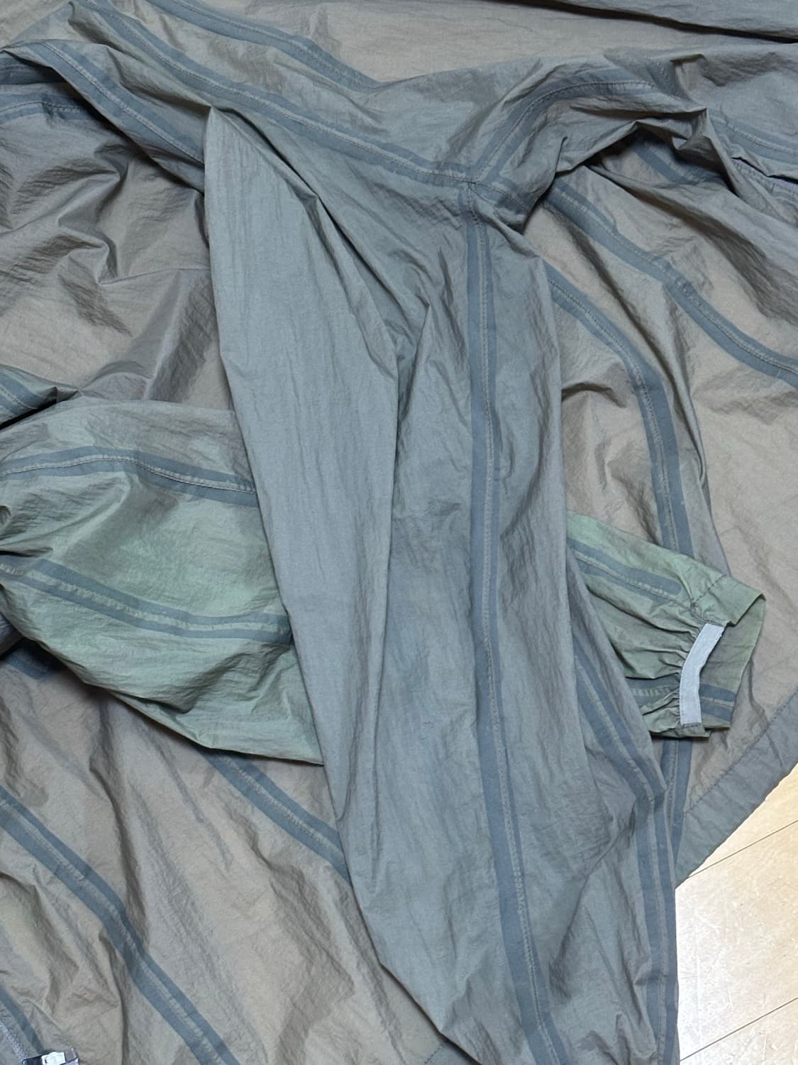 산산기어 심실링 머드 자켓 카키 1사이즈 상품이미지2