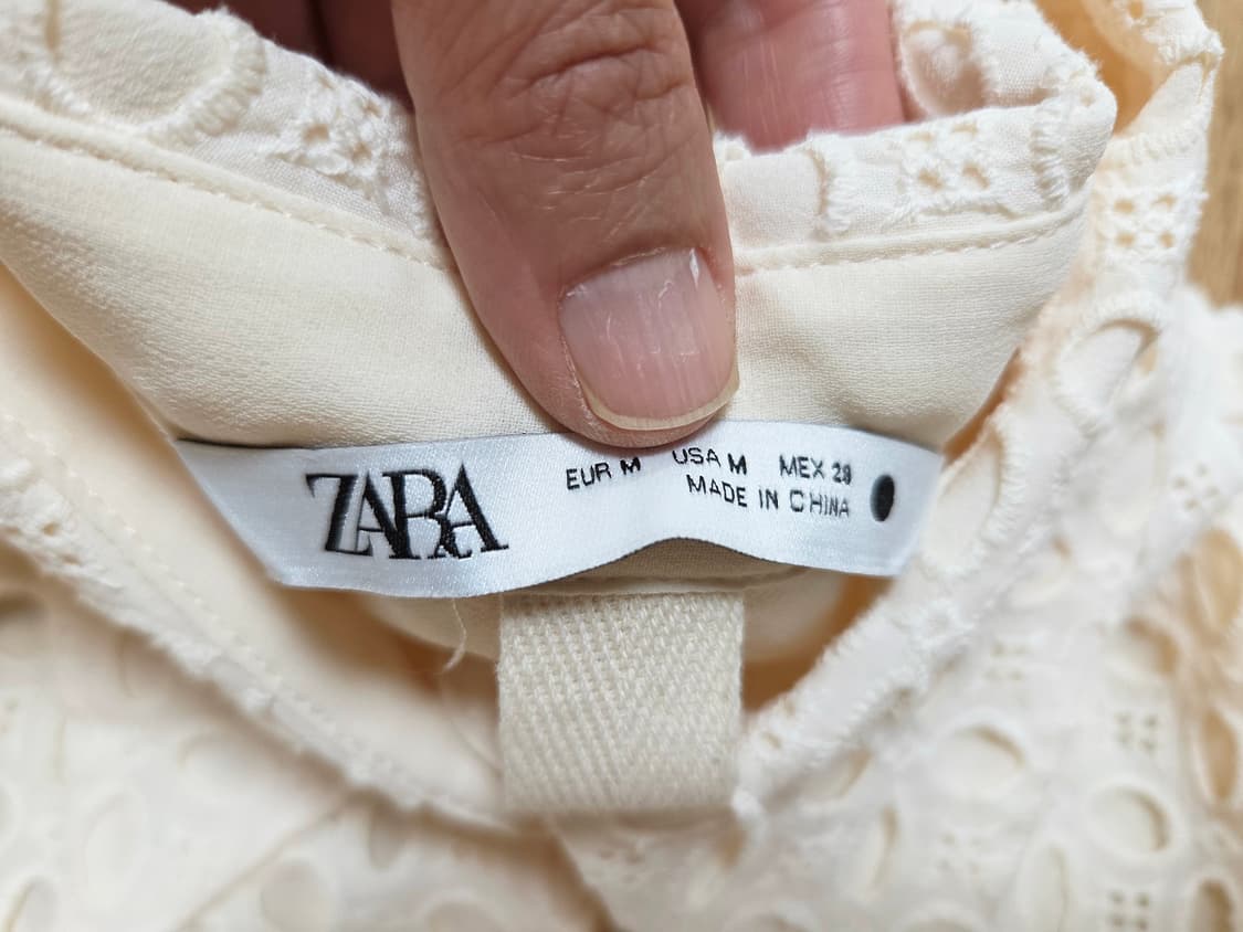 자라(ZARA) 아일렛 셔츠원피스 55-66 새상품 상품이미지9