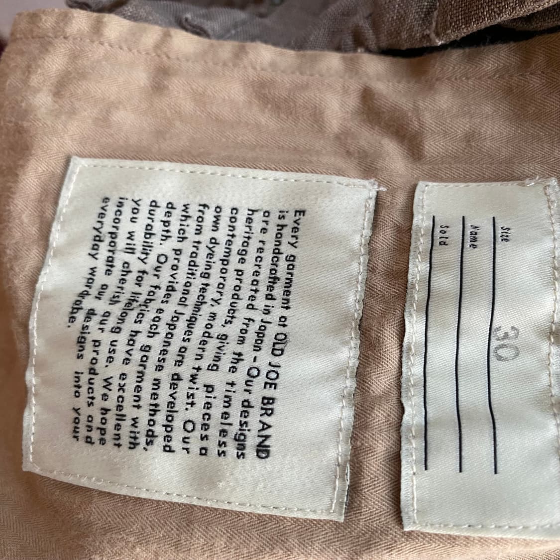 (M) old joe 리넨 와이드 팬츠 상품이미지8
