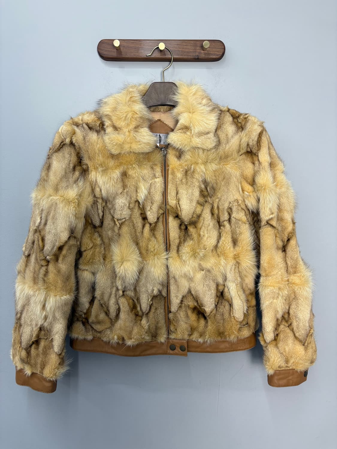 빈티지 폭스퍼 양가죽자켓 A3385 상품이미지2