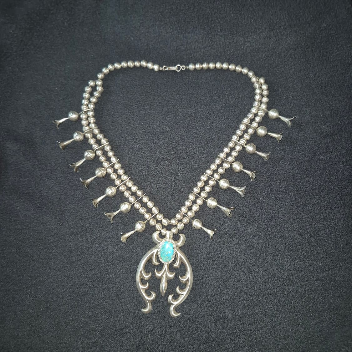 Vintage Native American Squash blossom 상품이미지2